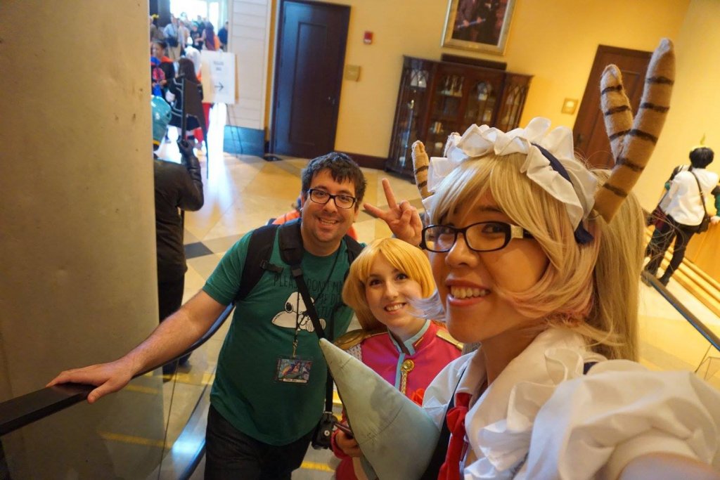 Zenkaikon escalator photo!