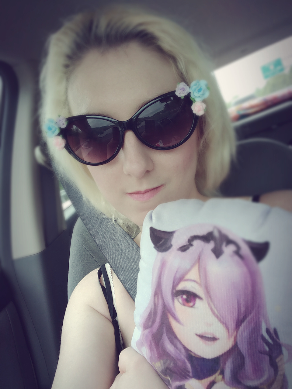 Me with Camilla pillow!