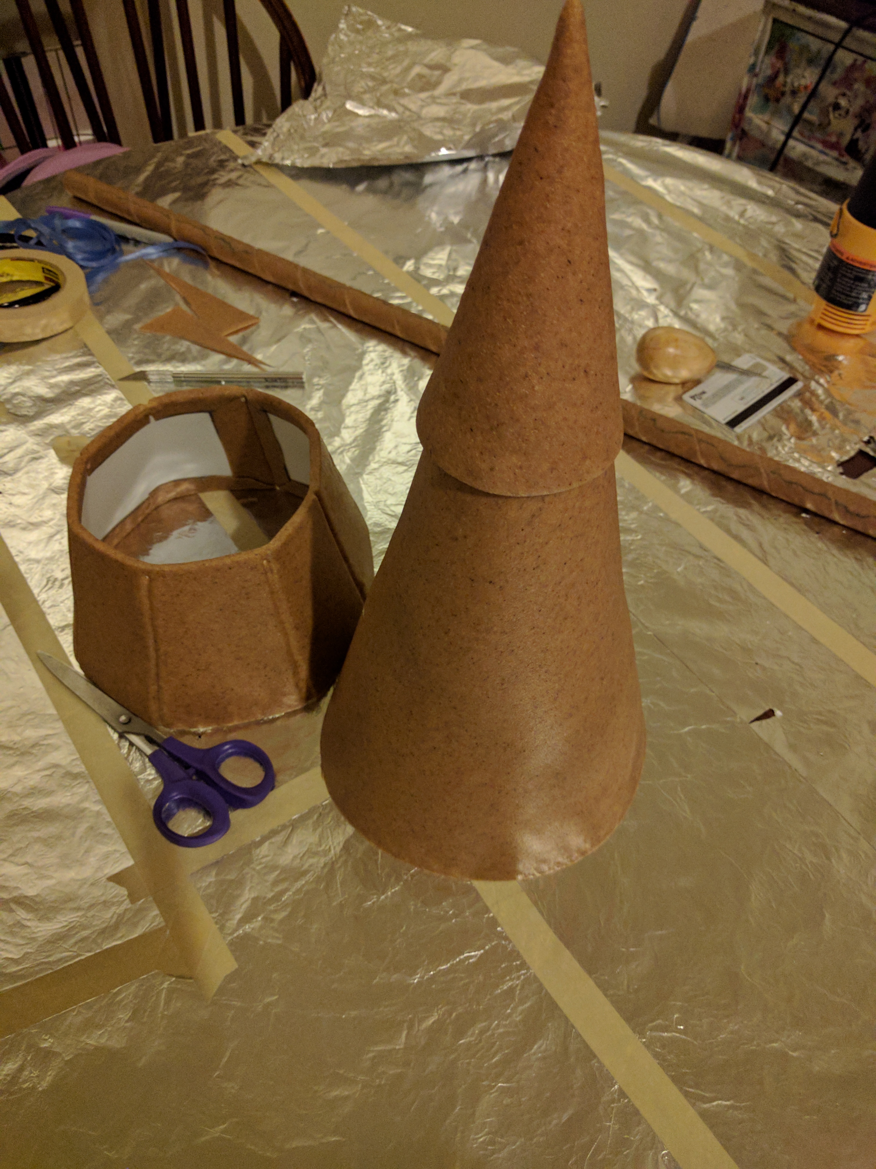 Worbla hat pieces